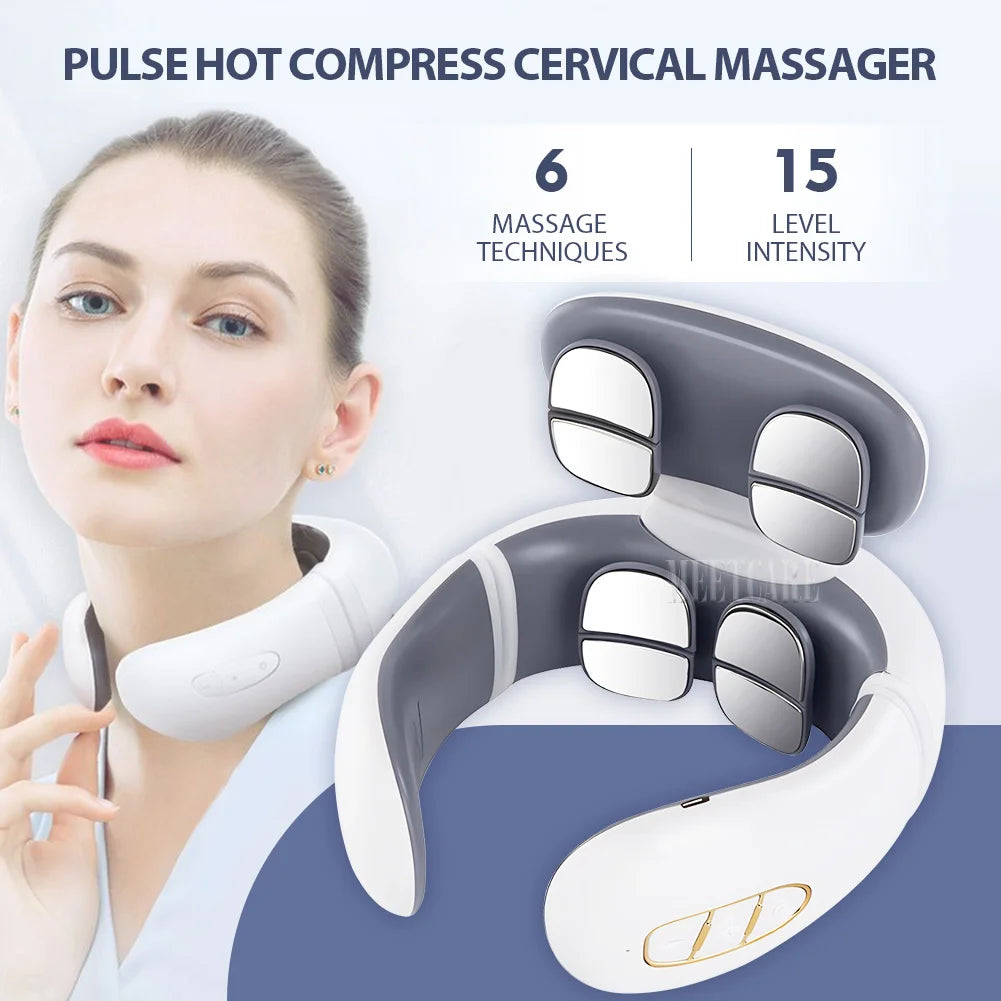 Massaggiatore Cervicale a Caldo – MyNeckRelief™