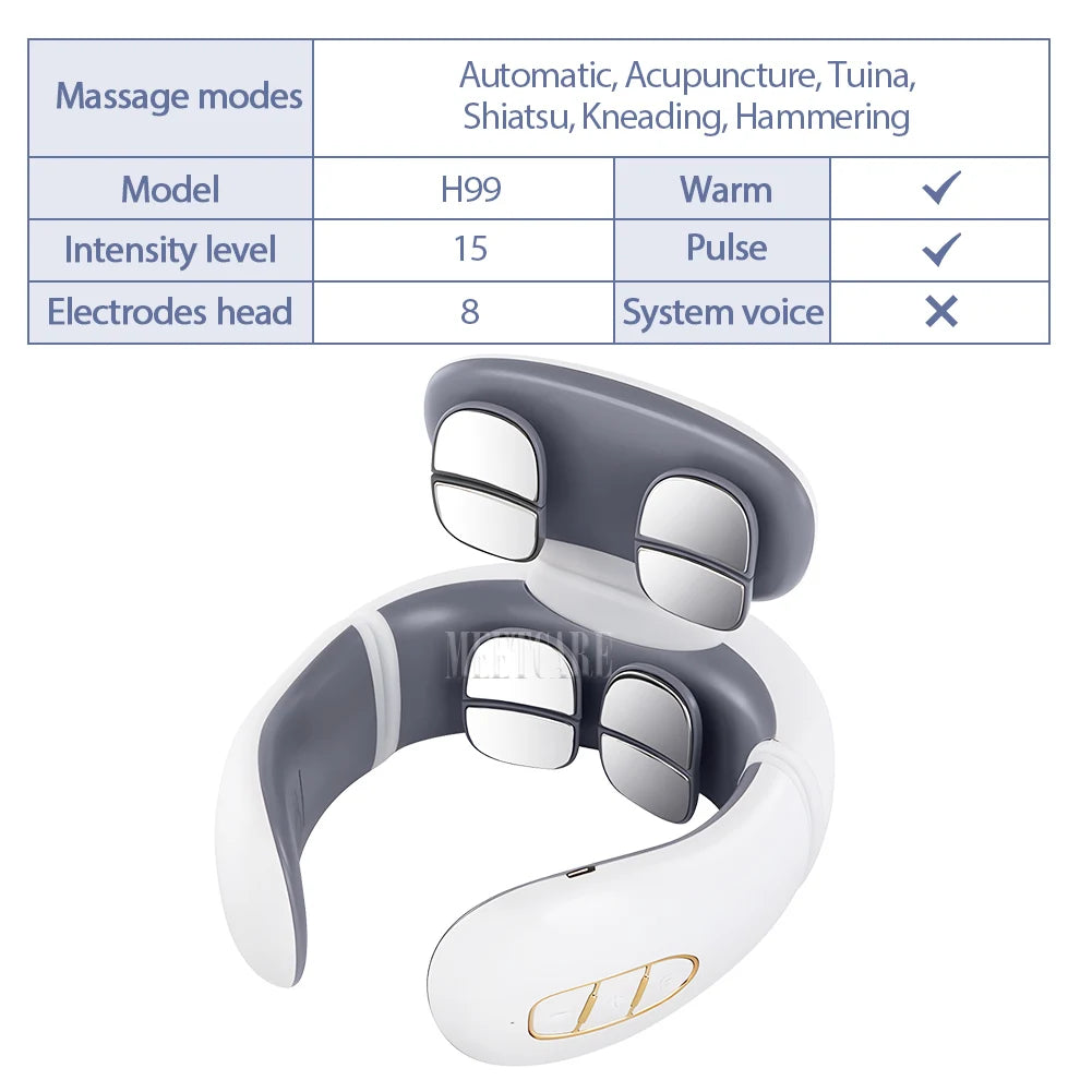 Massaggiatore Cervicale a Caldo – MyNeckRelief™