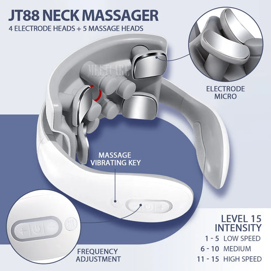 Massaggiatore Cervicale a Caldo – MyNeckRelief™